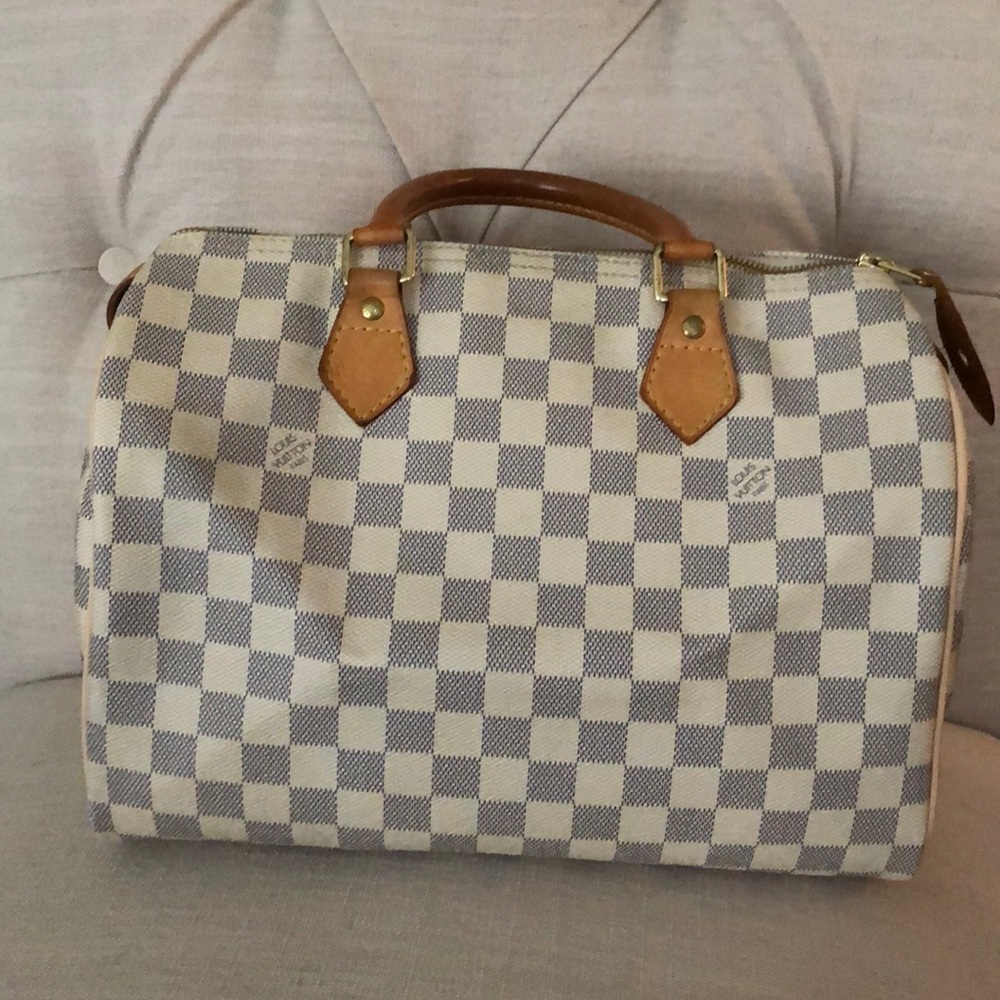 Louis Vuitton Speedy 30 Damier Azur